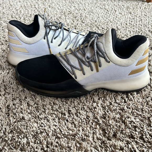 adidas Other - James harden Vol. 1 shoes. Gold/white/ black